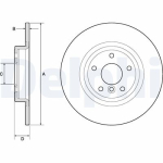 DELPHI BG4766C Piduriketas