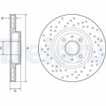 DELPHI BG4943C Piduriketas