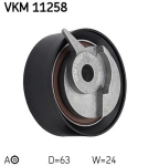 SKF VKM 11258 Pingutusrull,Hammasrihm