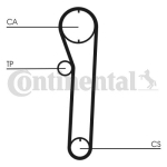 CONTINENTAL CTAM CT680 Hammasrihm
