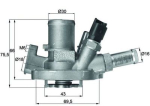 MAHLE TI15180 Termostaat,Jahutusvedelik