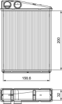 VALEO 811542 Soojusvaheti,salongik&uuml;te