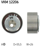 SKF VKM 12206 Pingutusrull,Hammasrihm