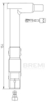 BREMI 132922 Pistik, s&uuml;&uuml;tek&uuml;&uuml;nal