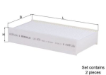 MAHLE LA873S Filter,salongi&otilde;hk