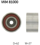 SKF VKM 81000 Seade-/juhtrull,hammasrihm