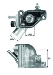 MAHLE TI 5 92 Termostaat,Jahutusvedelik