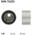 SKF VKM 76203 Pingutusrull,Hammasrihm