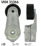 SKF VKM 31066 Rihmapinguti,soonrihm