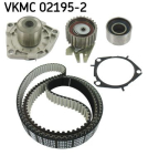 SKF VKMC 02195-2 Veepump + hammasrihmakomplekt