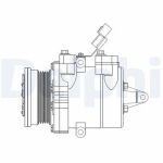 DELPHI CS20534 Kompressor,kliimaseade