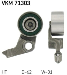 SKF VKM 71303 Pingutusrull,Hammasrihm