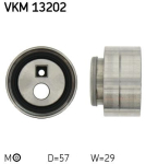 SKF VKM 13202 Pingutusrull,Hammasrihm