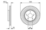 BOSCH 0986479787 Piduriketas
