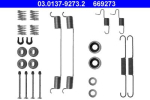 ATE 03013792732 Lisakomplekt, Piduriklotsid