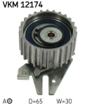 SKF VKM 12174 Pingutusrull,Hammasrihm