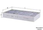 MAHLE LAK295S Filter,salongi&otilde;hk