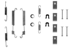 BOSCH 1987475176 Lisakomplekt, Piduriklotsid