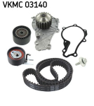 SKF VKMC 03140 Veepump + hammasrihmakomplekt