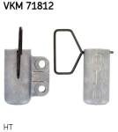 SKF VKM 71812 Pingutusrull,Hammasrihm