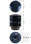 MAHLE OC5933 &Otilde;lifilter