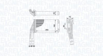 MAGNETI MARELLI 350218467000 Soojusvaheti,salongik&uuml;te