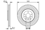 BOSCH 0986479A24 Piduriketas