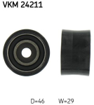 SKF VKM 24211 Seade-/juhtrull,hammasrihm
