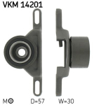 SKF VKM 14201 Pingutusrull,Hammasrihm