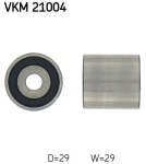 SKF VKM 21004 Seade-/juhtrull,hammasrihm