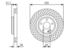 BOSCH 0986479A59 Piduriketas