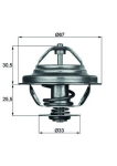 MAHLE TX2780D Termostaat,Jahutusvedelik