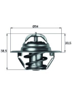 MAHLE TX383D Termostaat,Jahutusvedelik