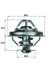 MAHLE TX3880D Termostaat,Jahutusvedelik