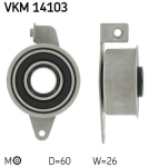 SKF VKM 14103 Pingutusrull,Hammasrihm