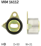 SKF VKM 16112 Pingutusrull,Hammasrihm