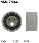 SKF VKM 75064 Pingutusrull,Hammasrihm