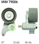 SKF VKM 79006 Pingutusrull,Hammasrihm