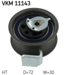 SKF VKM 11143 Pingutusrull,Hammasrihm