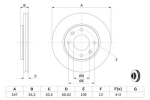 BOSCH 0986479W62 Piduriketas