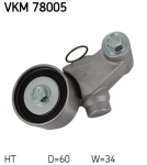 SKF VKM 78005 Pingutusrull,Hammasrihm