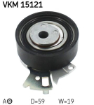 SKF VKM 15121 Pingutusrull,Hammasrihm