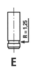 FRECCIA R4698/BM Sisselaskeventiil