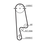 GATES 5234XS Hammasrihm