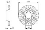 BOSCH 0986479B11 Piduriketas