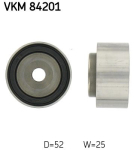 SKF VKM 84201 Seade-/juhtrull,hammasrihm