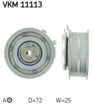 SKF VKM 11113 Pingutusrull,Hammasrihm