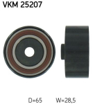 SKF VKM 25207 Seade-/juhtrull,hammasrihm