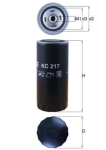 MAHLE KC217 K&uuml;tusefilter