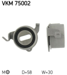 SKF VKM 75002 Pingutusrull,Hammasrihm